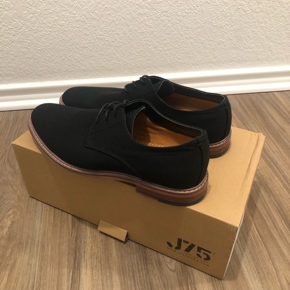 ***NEW*** MENS J75 by Jump Black/Brown Oxfords Dress Shoes main image 4